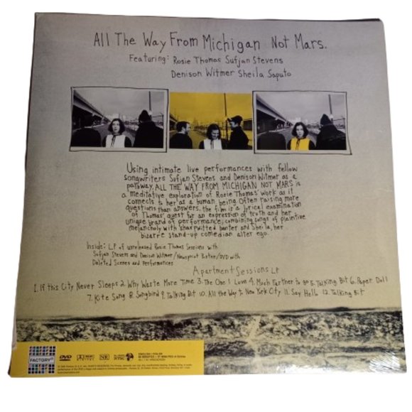 Sealed - All the Way from Michigan Not Mars [Limited Edition] [LP and Dvd] - Picture 2 of 5